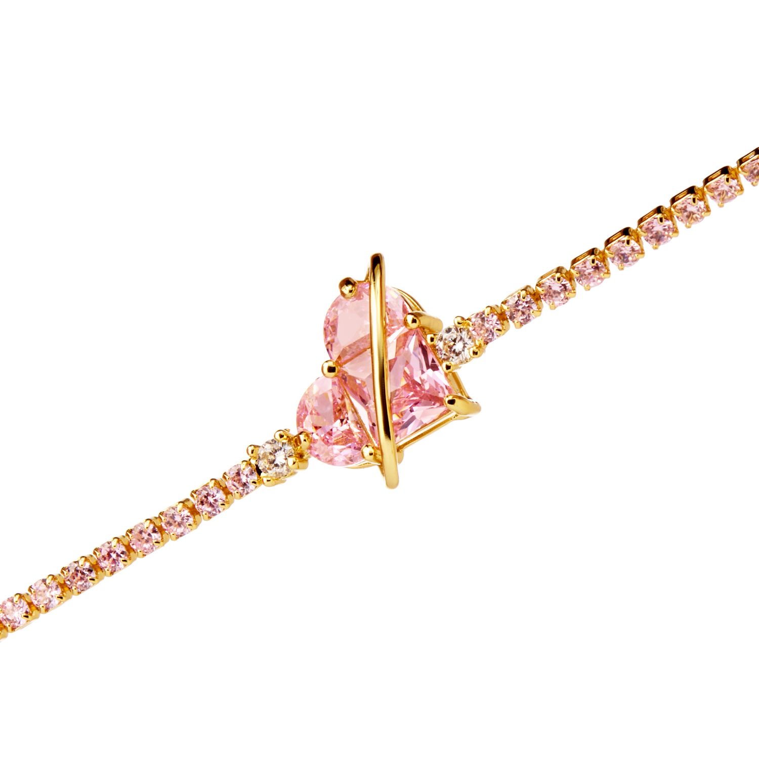 Браслет Saturn Heart Bracelet - Gold