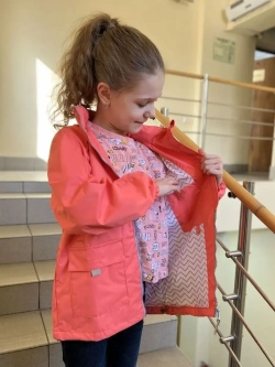 Ветровка из мембраны на хлопковой подкладке