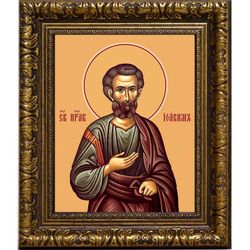 Иоаким праведный Богоотец. Икона на холсте.