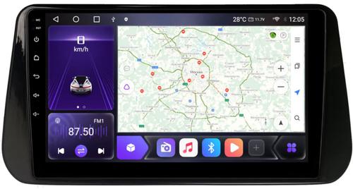 Магнитола для Hyundai Santa Fe 2020+ - Kuberg EW-1704 IPS, Android 10, 4G SIM-слот