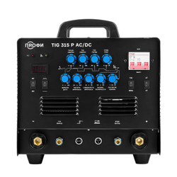 Сварочный инвертор ПРОФИ TIG 315 P AC/DC  в комплекте с клеммой заземления и горелкой
