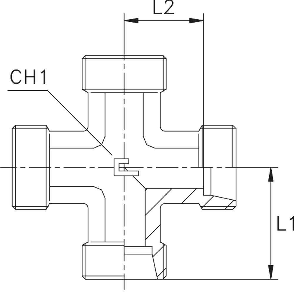 Соединение PX DS08 (корпус)