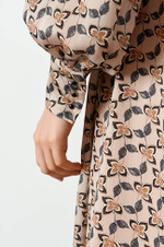 51417 Платье женское (песочный принт)