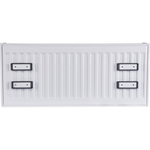 Радиатор панельный профильный ROMMER Compact тип 22 - 300x700 мм (подкл.боковое, белый)