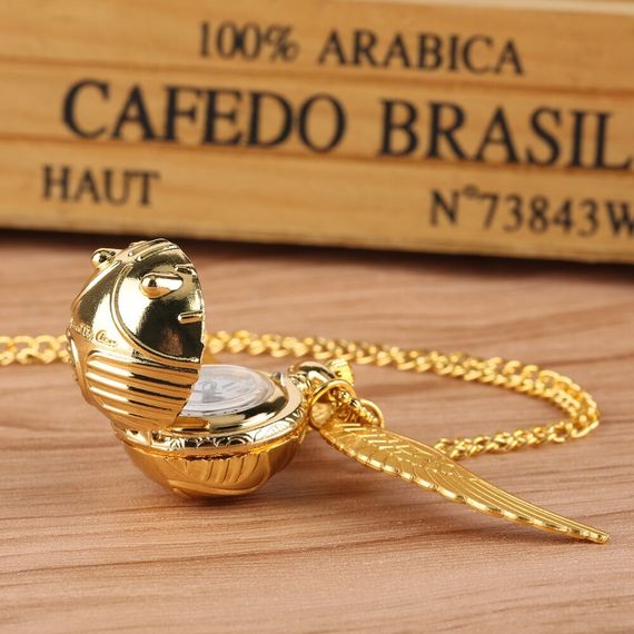 Boyunbağı \ Ожерелье \ Necklace  Harry Potter retro Watch gold