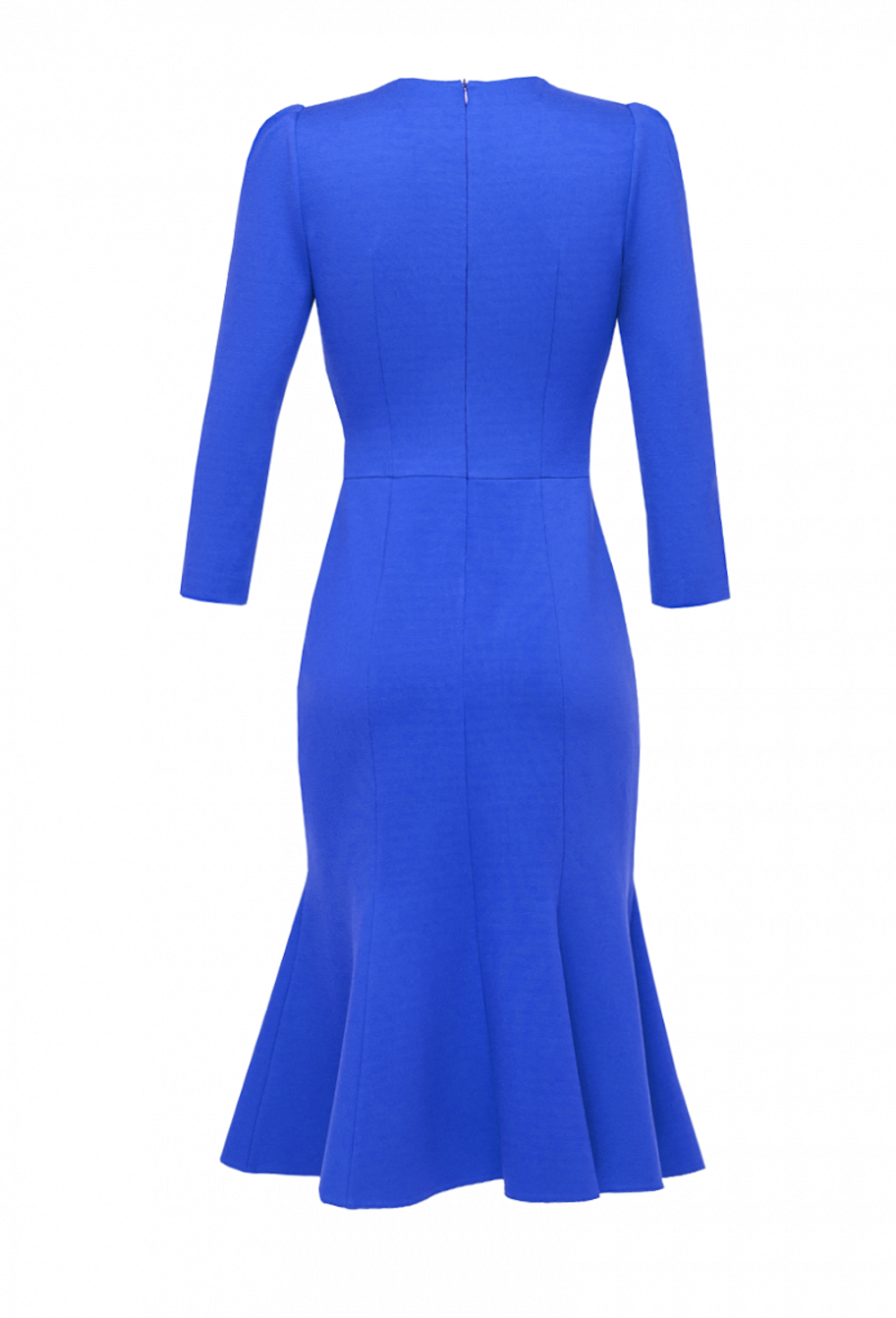 Трикотажное платье - годе электрик 01-01-21 manito