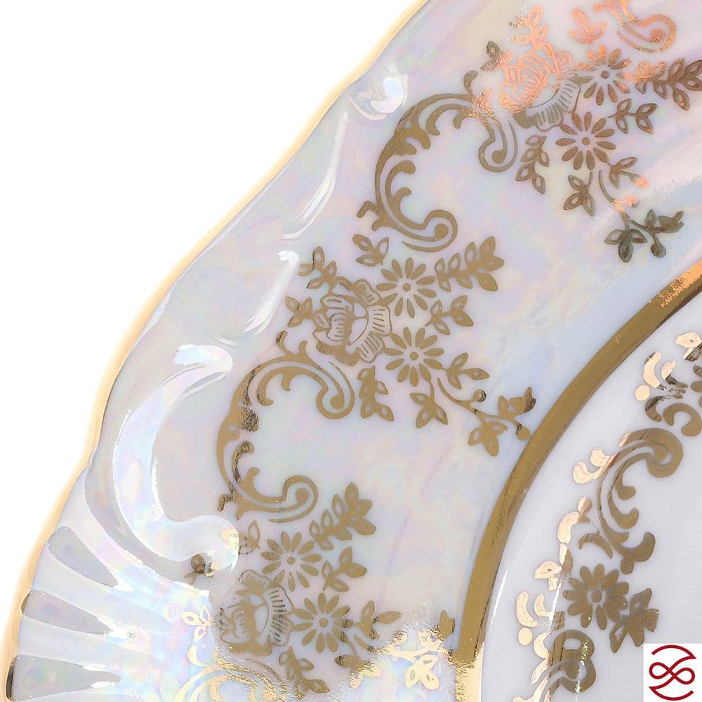 Блюдо овальное Queen's Crown Aristokrat Роза 32 см