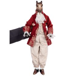 Кукла интерьерная коллекционная Конь лорд Эдвард