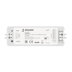 INTELLIGENT ARLIGHT Диммер SMART-SET-PWM-104-52-RGB-SUF White (12-24V, 3x4A, ПДУ LINE, 2.4G) (IARL, Контроллер) 036189