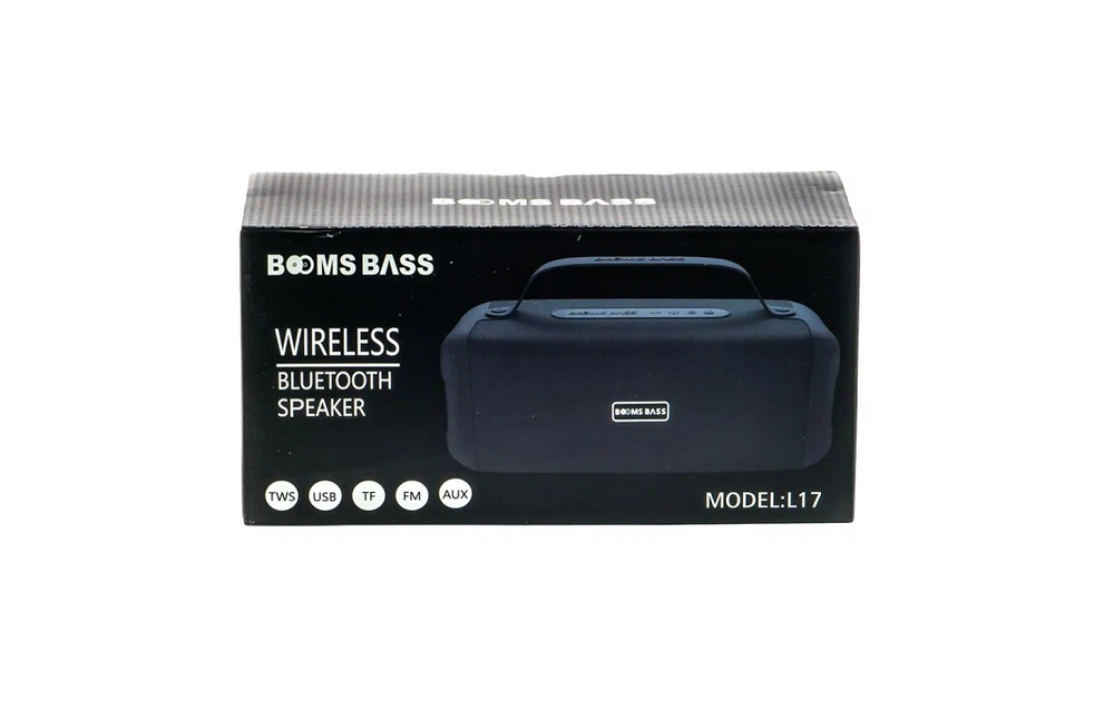Портативная колонка Booms Bass L17 (10W/BT/USB/FM)