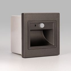 Citilux Скалли CLD005KS1 Встраиваемый светильник с датчиком движения Графит