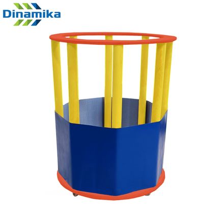 Контейнер для хранения гимнастических палок цветная (фанера)