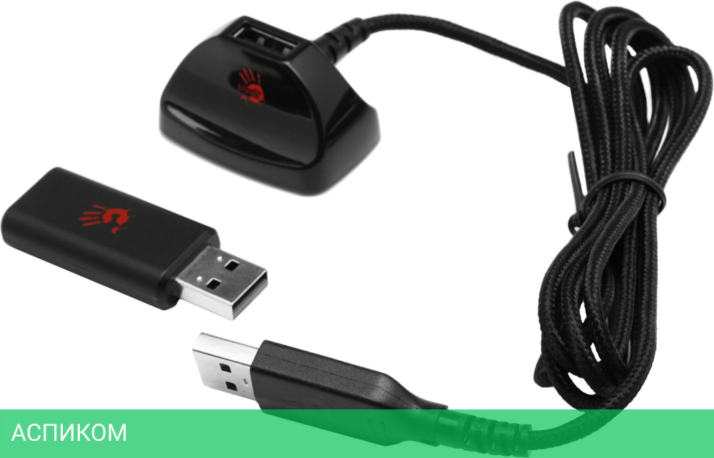 Наушники A4Tech Bloody MR710 черный