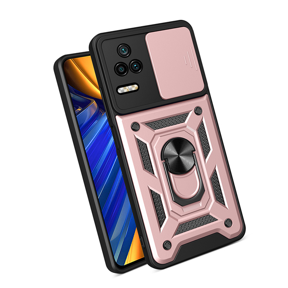 Чехол с кольцом Bumper Case для Xiaomi Poco F4