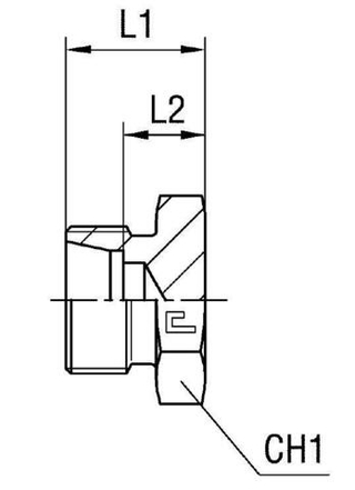 Заглушка V (Ш) DS8 (корпус)