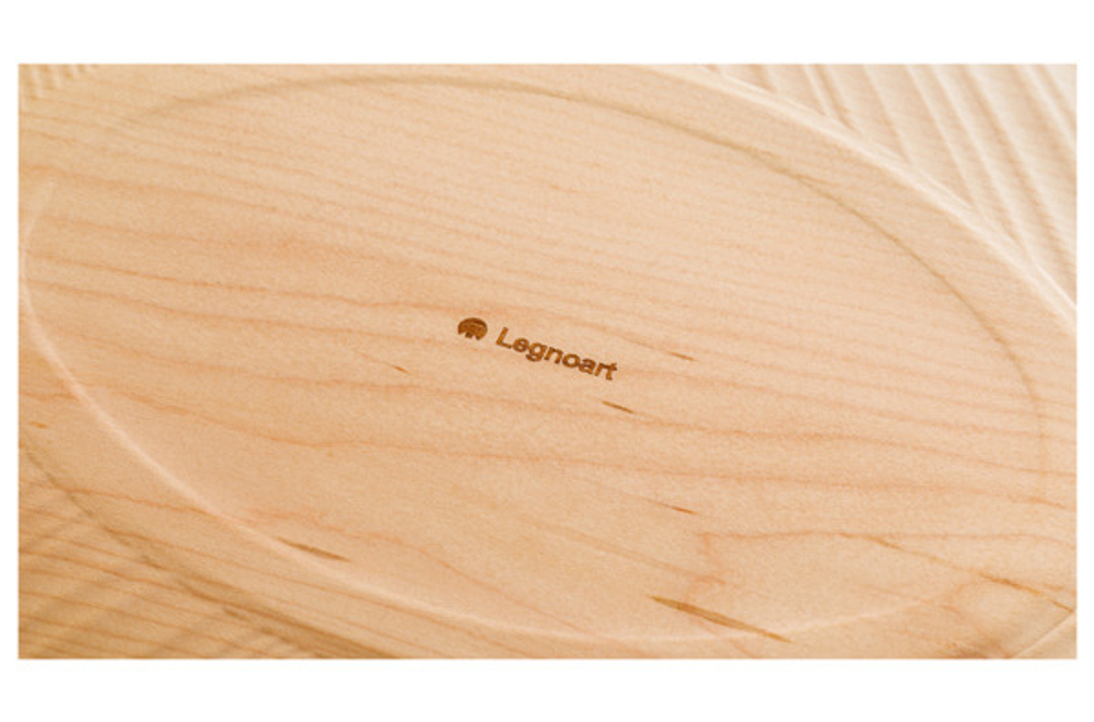 Поднос сервировочный 44.5х25см Legnoart Leaf клен