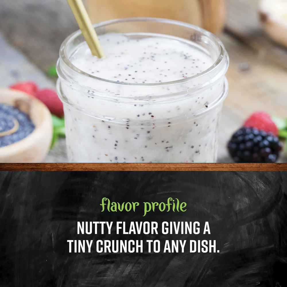 Frontier Co-op, органический мак, цельные семена, 453 г (16 унций)