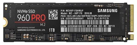 SSD диск Samsung 960 Pro M.2 1TB MZ-V6P1T0BW