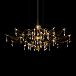 Подвесная светодиодная люстра Loft It Mira 10587/1000 Gold Asfour