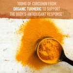 Garden of Life, Organics, куркума для нормальной воспалительной реакции, 120 веганских таблеток
