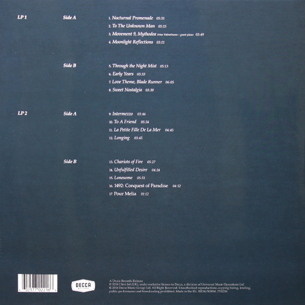 Vangelis / Nocturne (2LP)