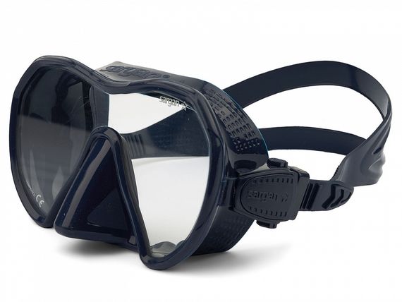 Набор маска+трубка в сумке Sargan Сталкер-Н темно-ультрамариновый/черный