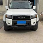 Силовой передний бампер на Toyota Land Cruiser Prado 250 LC250 крузер крузак защита картера стальной бампер