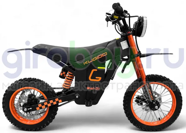 Электропитбайк KUGOO WISH 01 1500W (48V/21Ah) фото №7