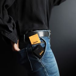 Блокнот Rhodia Classic 7,5х12 в линейку 80 гр оранжевый (8680C) 4