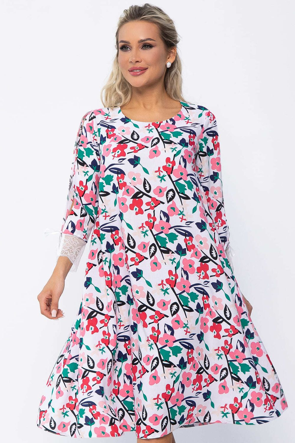 Платье Яна (белое) П13637-33М LT Collection