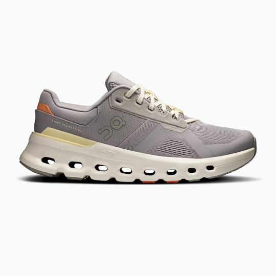 Женские Кроссовки для бега On Cloudrunner 2 lilac/ivory