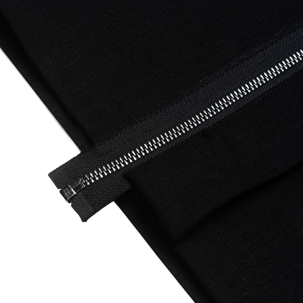 Куртка Heartz Джинсовая Prisoner Asymmetrical черная