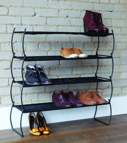 Полка для обуви Imelda черная Umbra