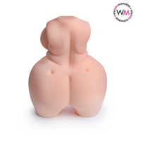 Телесный мастурбатор в форме пышного женского полуторса Bior Toys Erowoman-Eroman EE-10283