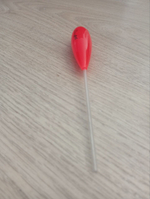 Сбирулино, бомбарда плавающая для ловли хариуса и других рыб 12 гр красная