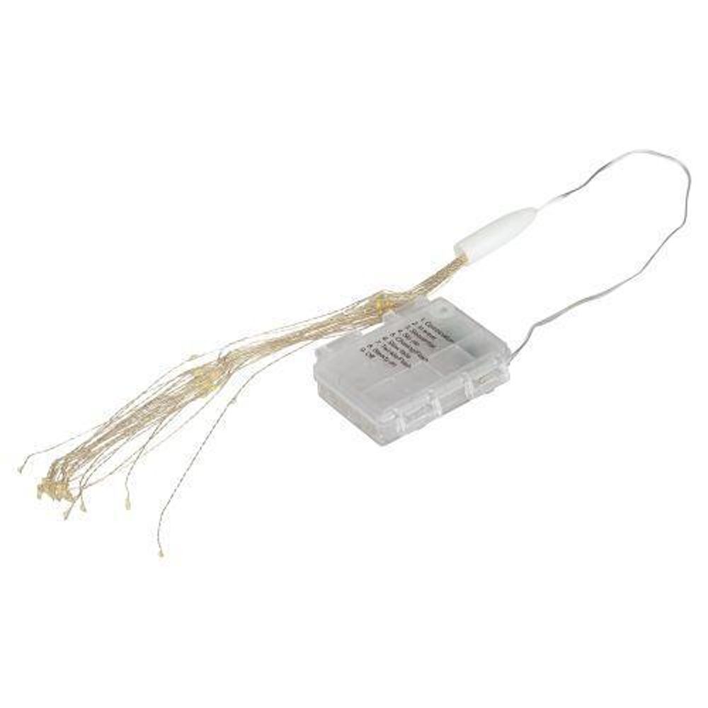 Светильник светодиодный новогодний "Салют" 90LED мультиколор 2хAA подвесной ENIS-90M Эра Б0060542