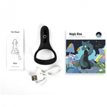 Виброкольцо Magic Motion Rise темно-зелёное