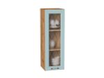 Шкаф верхний с 1-ой остекленной дверцей Ницца