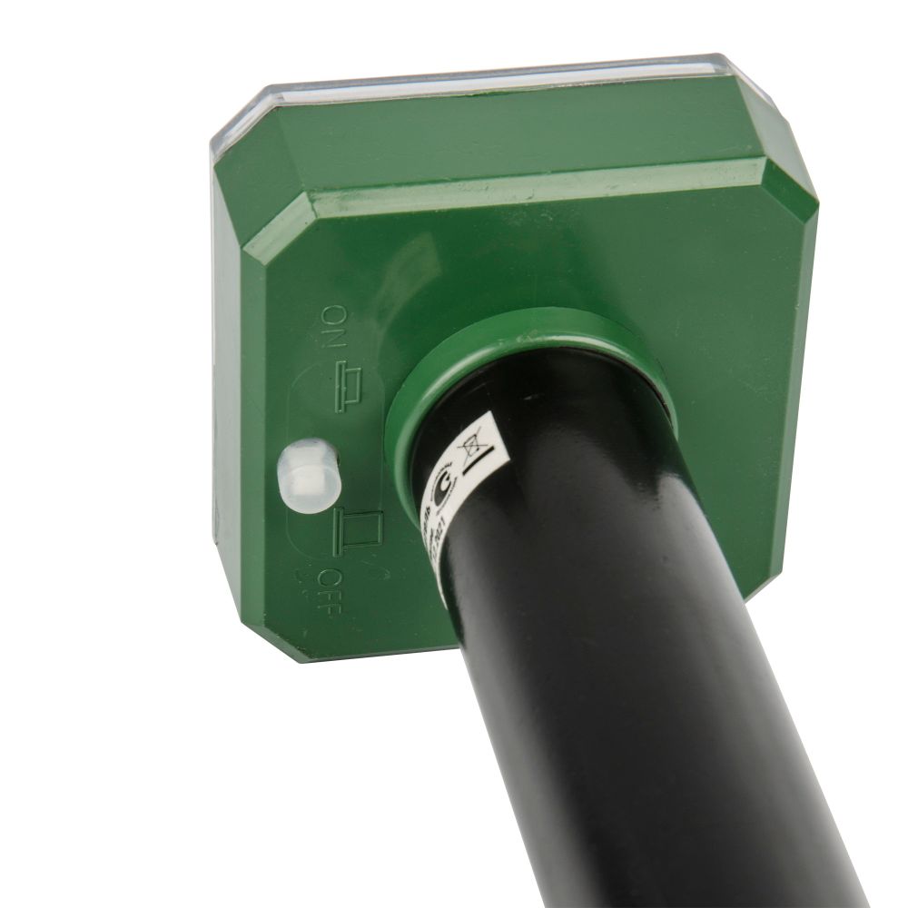 UDR-S21 SOL GREEN Устройство для отпугивания кротов и змей. на солнечной батарее. Постоянная частота вибрации. Аккумулятор в-к. IP44. Зеленый. TM Uniel