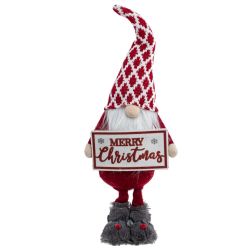 GAEM Игрушка набивная с подсветкой "Гном", L18 W10 H51 см, 2в.