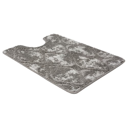 Коврик д/туалета Shahintex Vintage  60*80 серый (02)