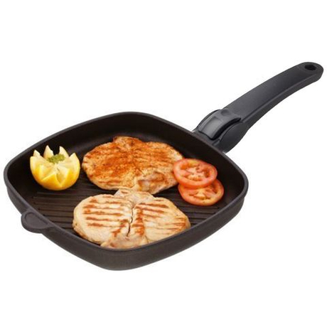 Сковорода гриль 28см AMT Gastroguss Frying Pans Titan