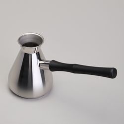 ТУРКА AGNESS, 350МЛ, НЕРЖ.СТАЛЬ 304, ТЕРМОАККУМУЛИРУЮЩЕЕ ДНО, ИНДУКЦИЯ