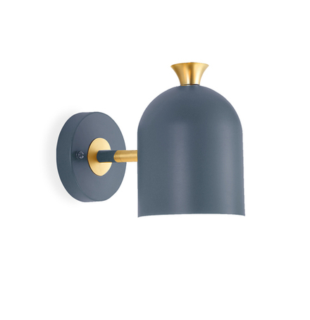 Wall design lamp Hood  (Blue)