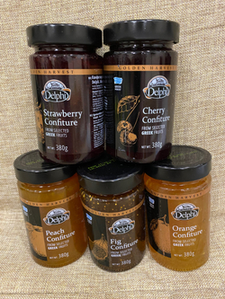 Конфитюр Delphi из черешни 380 г, Греция