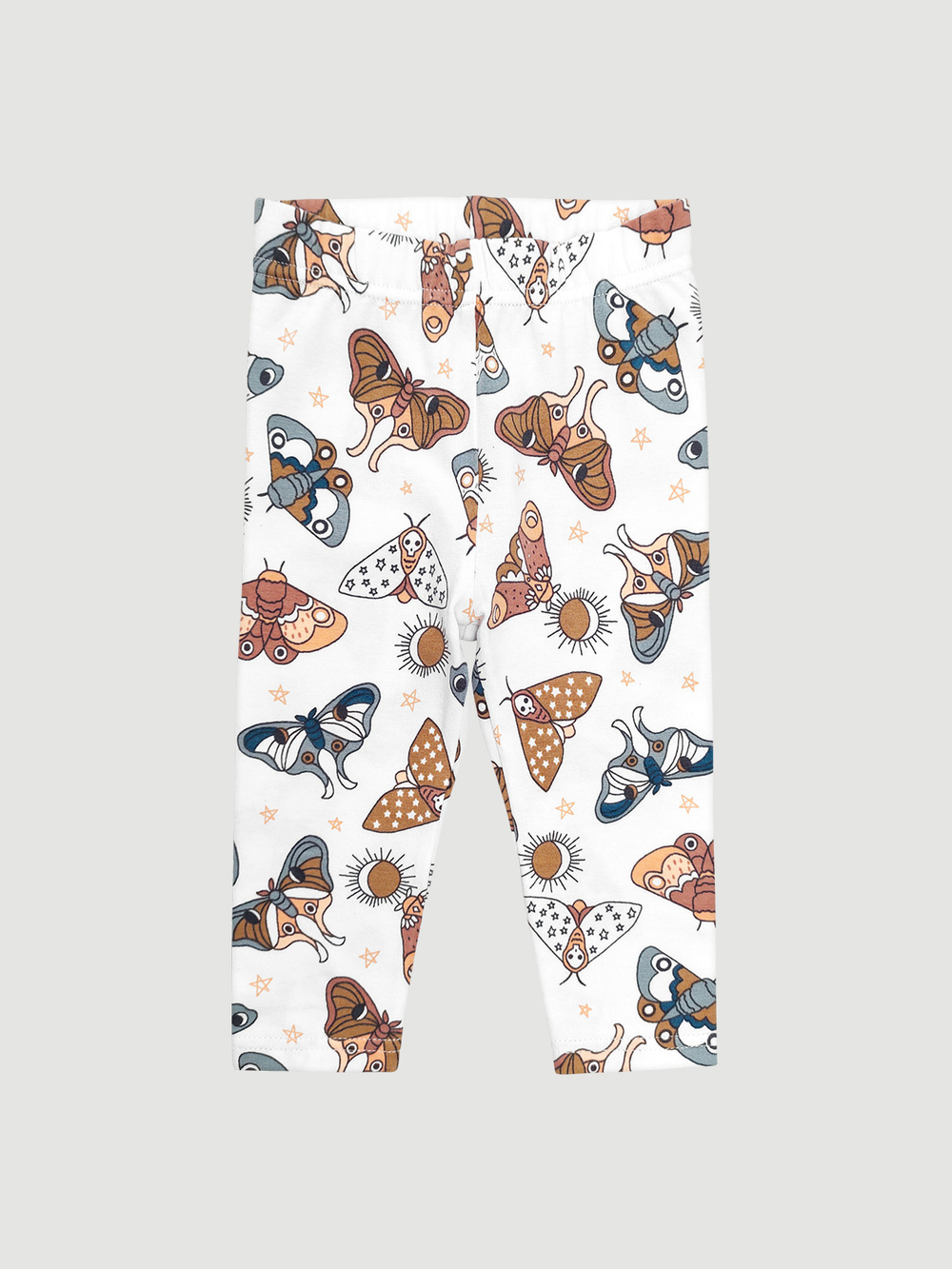 Комплект Mjölk Свитшот Графитовый серый/Легинсы Бабочки, уценка