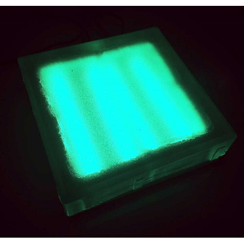 Светодиодная брусчатка 200x200x60 зеленый