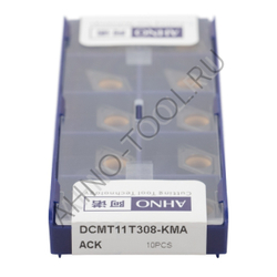 Пластина твердосплавная ISO DCMT11T308-KMA ACK20E AHNO по чугуну, получистовая
