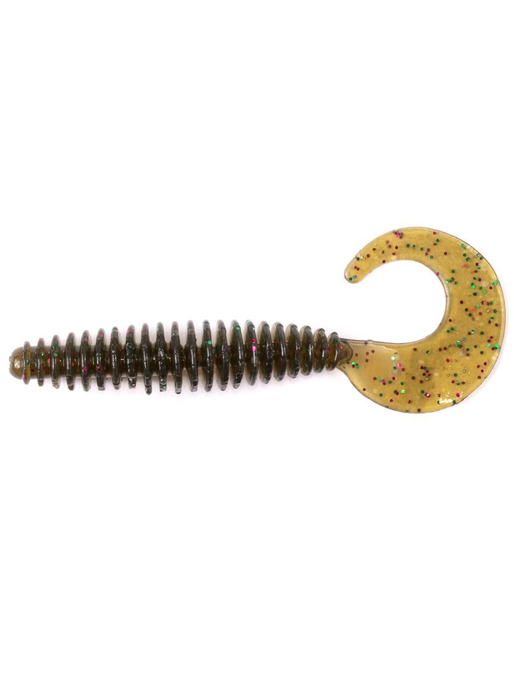 Слаги съедобные искусственные LJ Pro Series ULTRAWORM CURLY 2,0in (05.00)/PA16 9 шт. в упак.