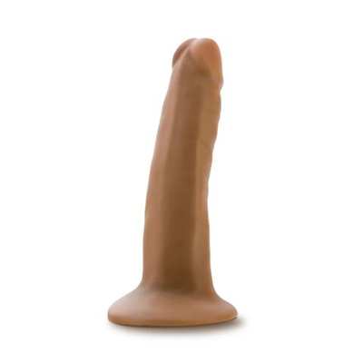 Карамельный фаллоимитатор 5.5 Inch Long Dildo With Suction Cup Base - 13,9 см. (Цвет: карамель (темно-бежевый))